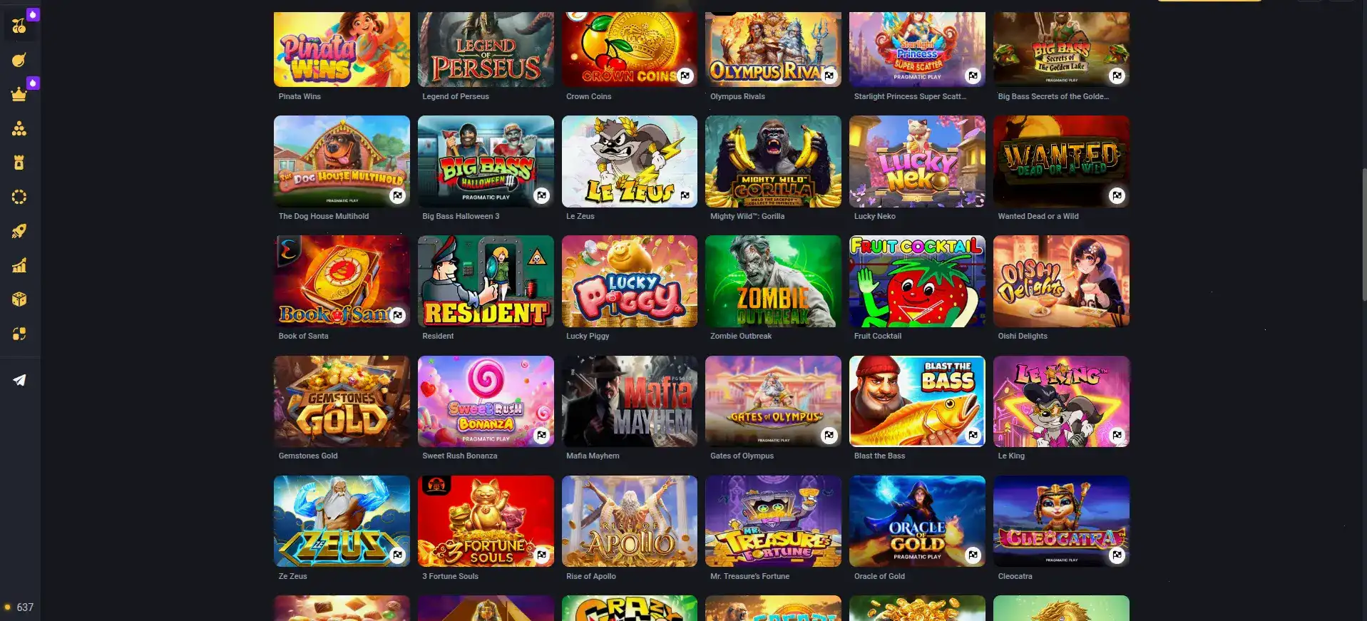 Magma casino джекпот и live игры